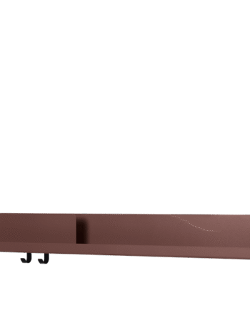 Muuto Folded Hylde 96x13 Deep Red