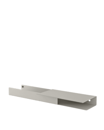 Muuto Folded Hylde 62x5   Grå