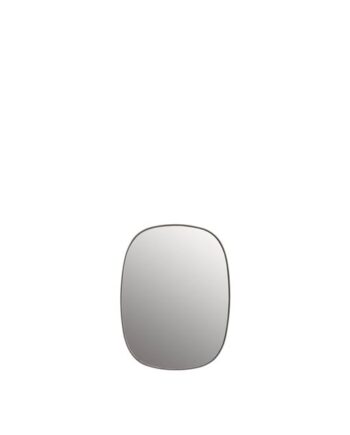 Muuto Framed Spejl Lille Grå Klar