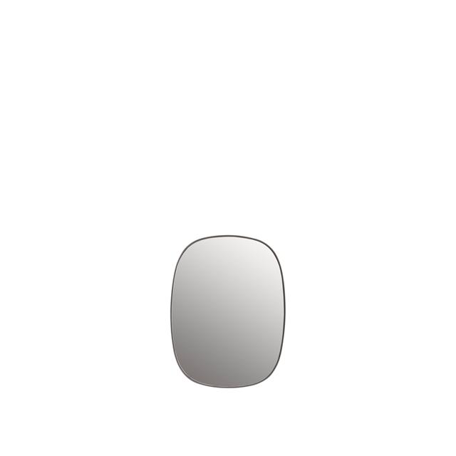 Muuto Framed Spejl Lille Grå Klar