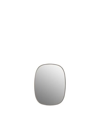 Muuto Framed Spejl Lille Taupe Klar