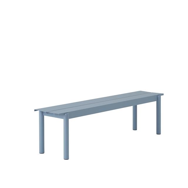 Muuto Linear Steel Bænk 170 34 Cm Pale Blue