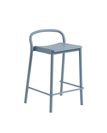 Muuto Linear Steel Barstol 65 Cm Pale Blue