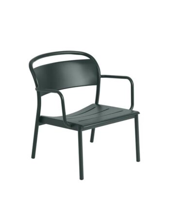 Muuto Linear Steel Lænestol Mørkegrøn