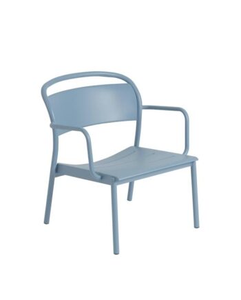 Muuto Linear Steel Lænestol Pale Blue