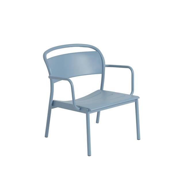 Muuto Linear Steel Lænestol Pale Blue
