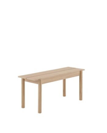 Muuto Linear Wood Bænk Eg 110   34 Cm