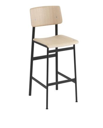 Muuto Loft Barstol Eg Sort H108