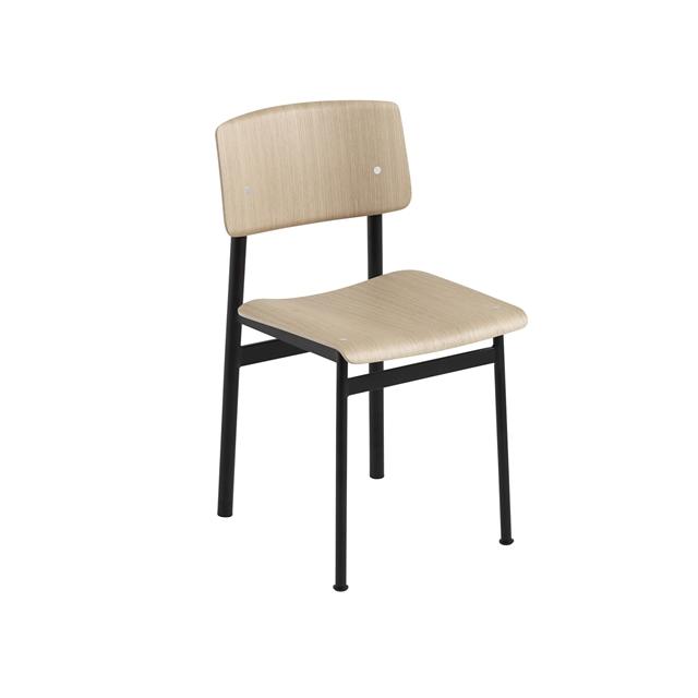 Muuto Loft Spisebordsstol Eg Sort