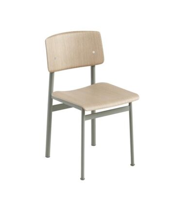 Muuto Loft Spisebordsstol Eg Støvet Grøn