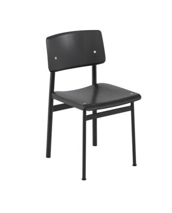 Muuto Loft Spisebordsstol Sort