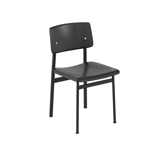 Muuto Loft Spisebordsstol Sort