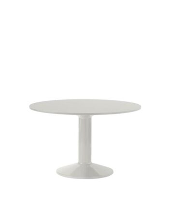 Muuto Midst Spisebord ø120 Grå Linoleum