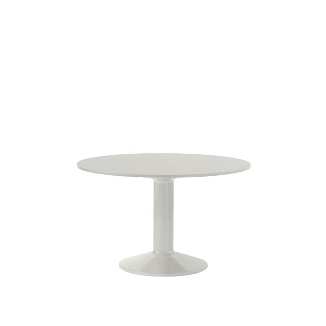 Muuto Midst Spisebord ø120 Grå Linoleum