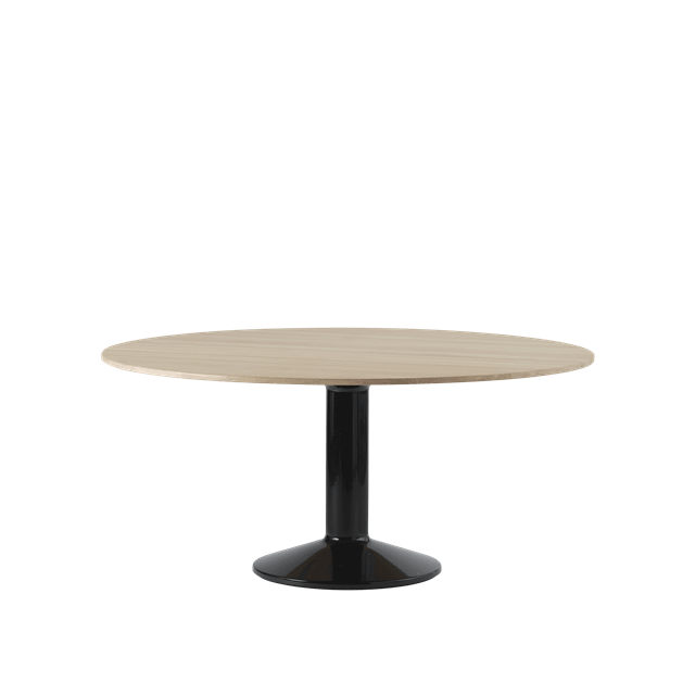 Muuto Midst Spisebord ø160 Olieret Eg Sort