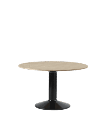 Muuto Midst Spisebord ø120 Olieret Eg Sort