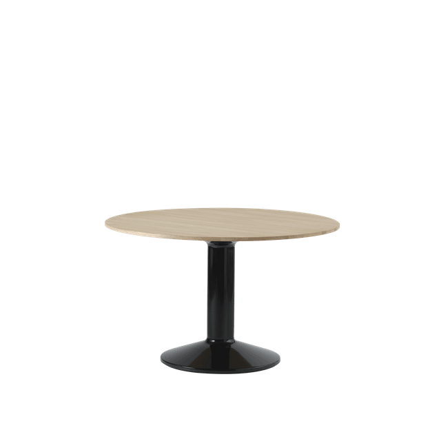 Muuto Midst Spisebord ø120 Olieret Eg Sort
