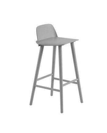Muuto Nerd Barstol Grå H75