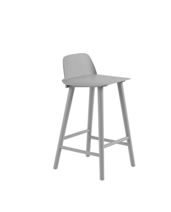 Muuto Nerd Barstol Grå H65