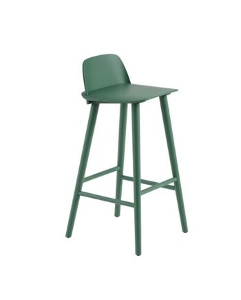 Muuto Nerd Barstol Grøn H75