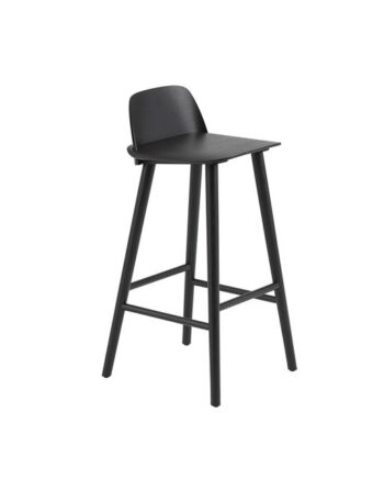 Muuto Nerd Barstol Sort H75