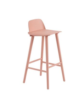 Muuto Nerd Barstol Tan Rose H75