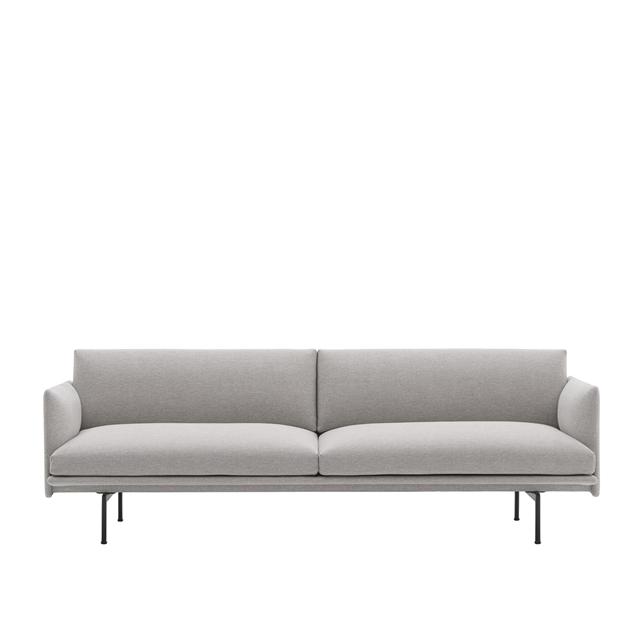 Muuto Outline -personers Sofa Clay 12 Sort
