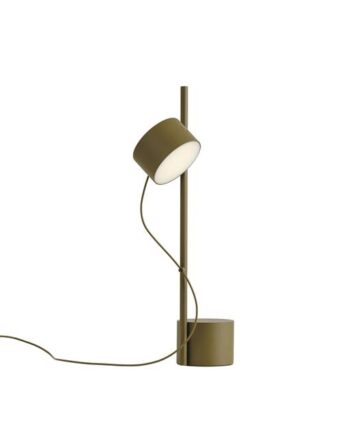 Muuto Post Bordlampe Brun Grøn