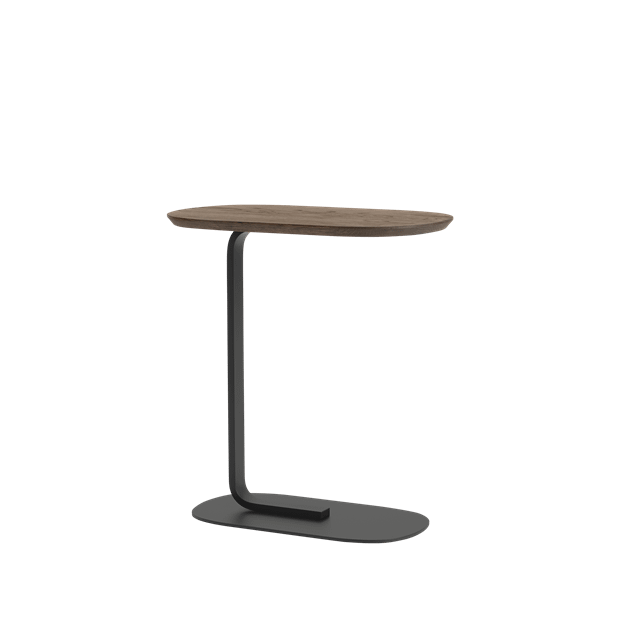 Muuto Relate Sofabord 60 Cm Røget Eg Sort