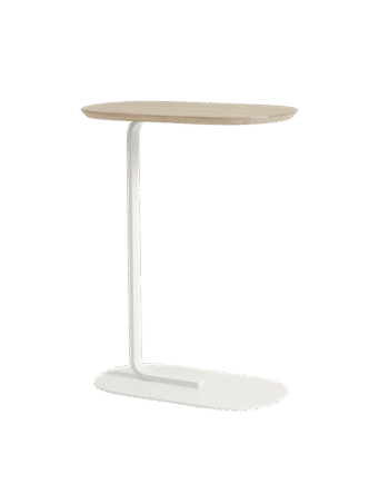 Muuto Relate Sofabord 73   Cm Solid Eg Råhvid