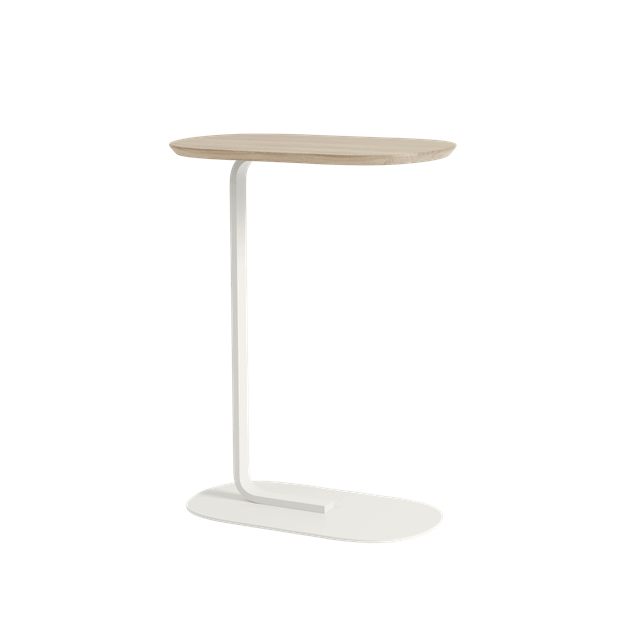 Muuto Relate Sofabord 73 Cm Solid Eg Råhvid