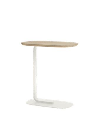 Muuto Relate Sofabord 60   Cm Solid Eg Råhvid