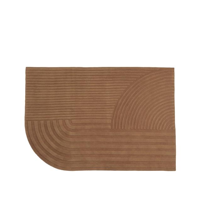 Muuto Relevo Tæppe 170 240 Cm Brændt Orange