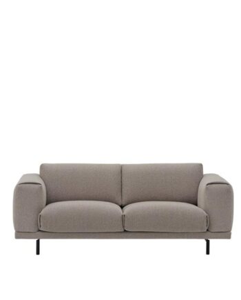 Muuto Rest  -personers Sofa Hearth   Sort