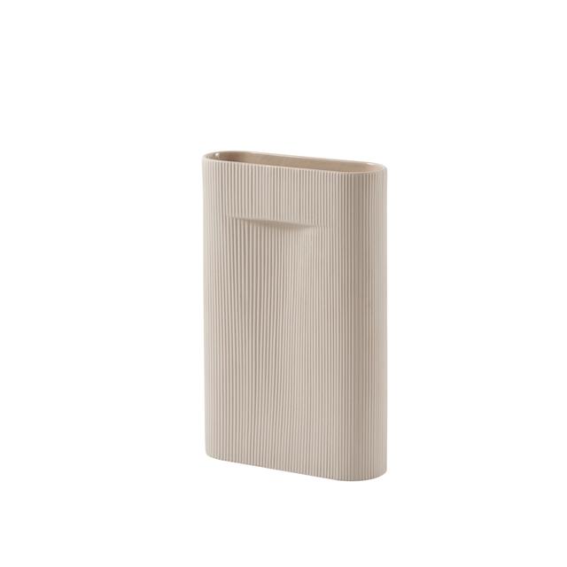Muuto Ridge Vase Beige H48 Cm
