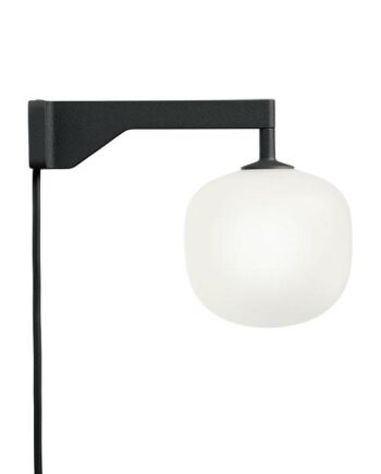 Muuto Rime Væglampe Sort