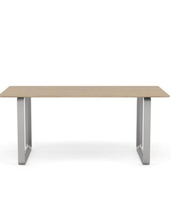 Muuto 70 70 Spisebord 170x85 Egetræ Grå