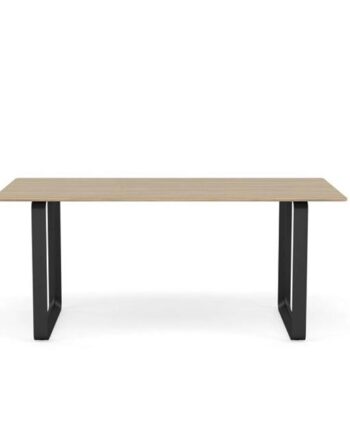 Muuto 70 70 Spisebord 170x85 Egetræ Sort