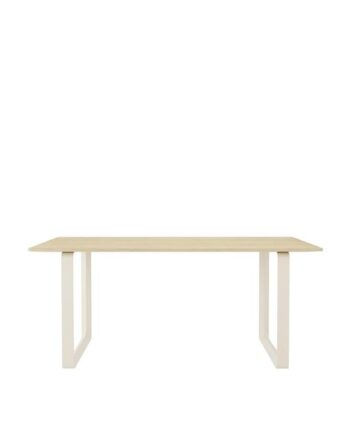 Muuto 70 70 Spisebord 170x85 Egetræfiner Sand