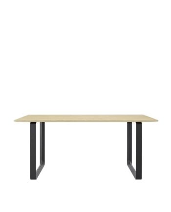 Muuto 70 70 Spisebord 170x85 Egetræfiner Sort