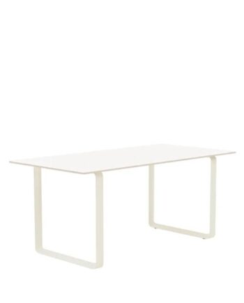 Muuto 70 70 Spisebord 170x85 Hvid Laminat Sand
