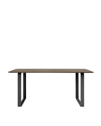 Muuto 70 70 Spisebord 170x85 Røget Eg Sort