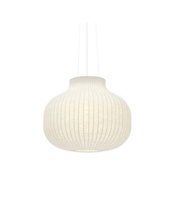 Muuto Strand Pendel Lamp   45 Cm Hvid Lukket