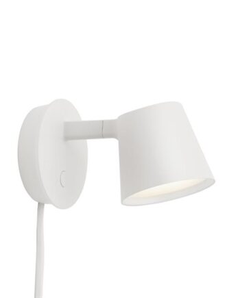 Muuto Tip Væglampe Hvid