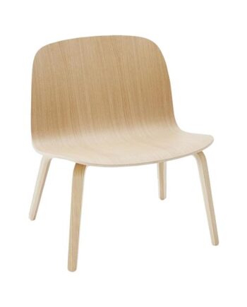 Muuto Visu Lænestol Med Træ Base Eg