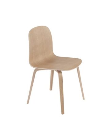 Muuto Visu Spisebordsstol Med Træ Base Eg