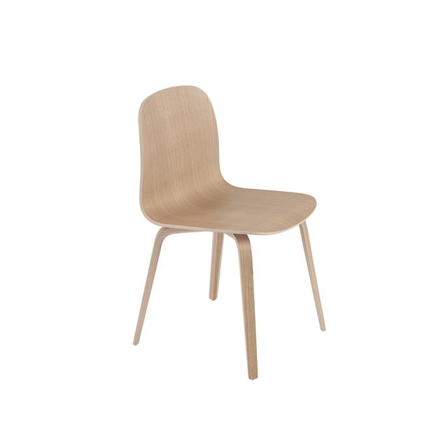 Muuto Visu Spisebordsstol Med Træ Base Eg