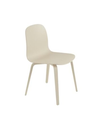 Muuto Visu Spisebordsstol Med Træ Base Sand
