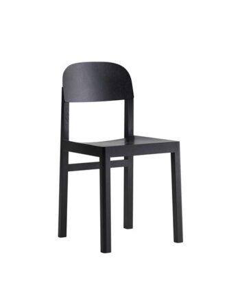 Muuto Workshop Spisebordsstol Sort