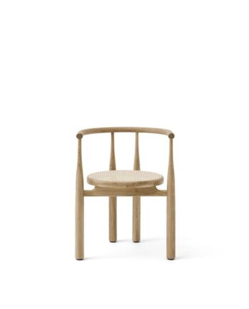 New Works Bukowski Spisebordsstol Egetræ Med French Cane